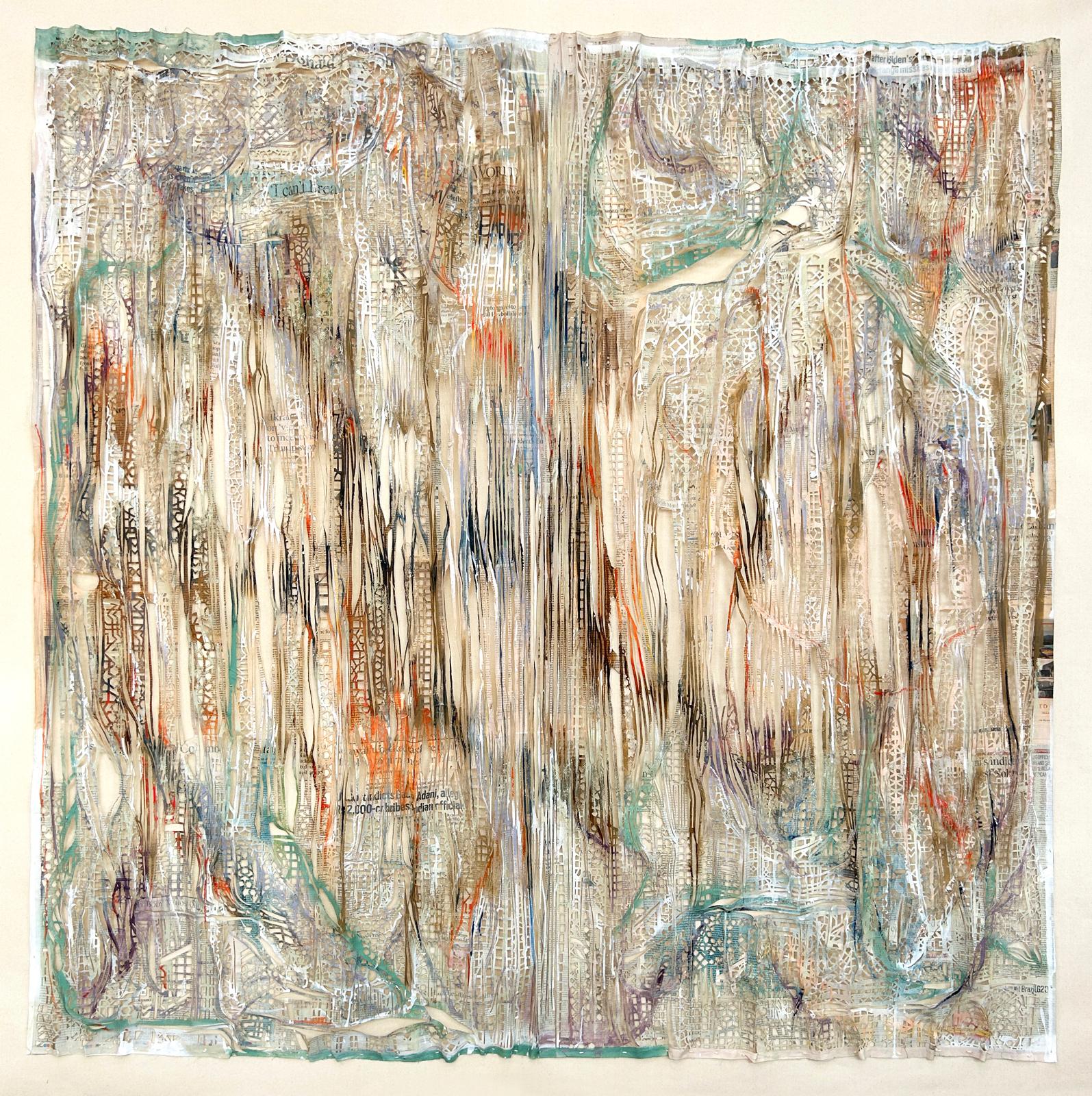 Zoya Chaudhary, paper cut, Singapore Indian artist